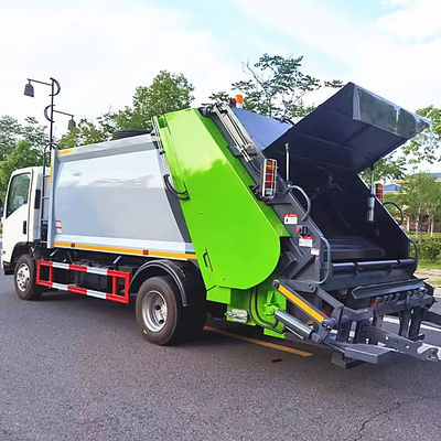 ISUZU Chassis 10m3 Compactor vuilniswagen vuilnisbak verzameling vuilnisbak dumper 8 ton