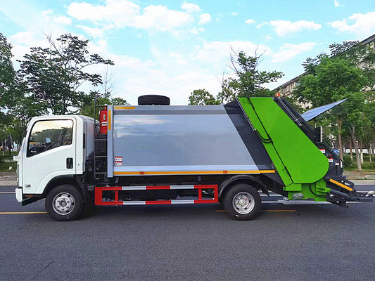 ISUZU Chassis 10m3 Compactor vuilniswagen vuilnisbak verzameling vuilnisbak dumper 8 ton