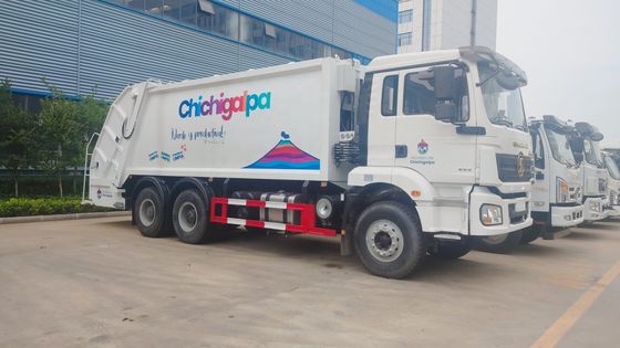 China Shacman 20cbm Compactor vuilniswagen Links en rechts stuur Euro 2