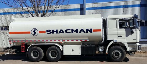 22 kubieke Shacman brandstoftankwagen Truck Oil Diesel Tank Truck 6x4 400 pk