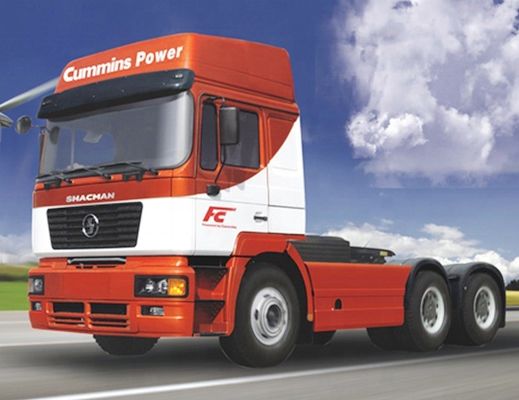 Euro 2 Shacman F2000 Tractor Head Heavy Trailer Truck 430HP Aanpasbaar