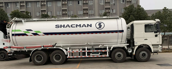 Shaanxi Shacman Speciale vrachtwagens Dry Bulk Cement Transport Truck 8 Speed