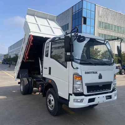 Sinotruck HOWO 5Tons Dump Truck 4X2 lichte vrachtwagen kleine tipper vrachtwagen linksgestuurd met fabrieksprijs