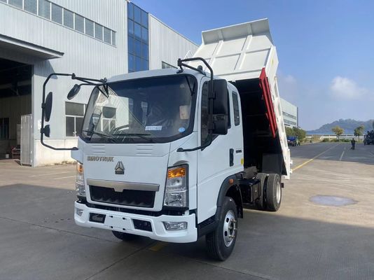 Sinotruck HOWO 5Tons Dump Truck 4X2 lichte vrachtwagen kleine tipper vrachtwagen linksgestuurd met fabrieksprijs