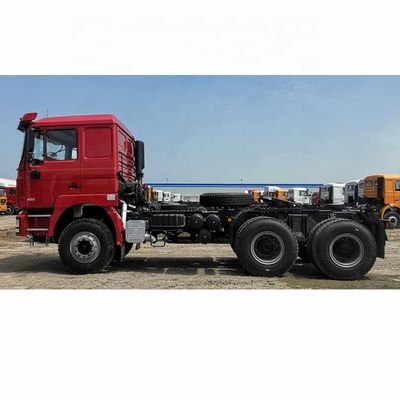 Shacman 8 wielband 400 pk 60 ton sleepwagen kop trekker aanhangwagen rechter stuur