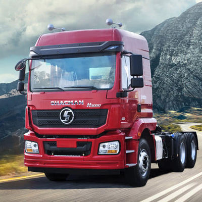 Shacman 8 wielband 400 pk 60 ton sleepwagen kop trekker aanhangwagen rechter stuur