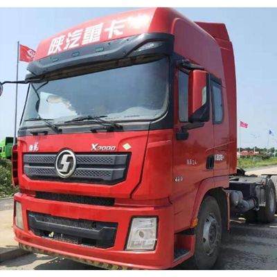 Shacman 8 wielband 400 pk 60 ton sleepwagen kop trekker aanhangwagen rechter stuur