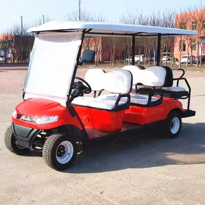 Linksgestuurde elektrische golfwagon met lithiumbatterie 2-10 zitplaatsen