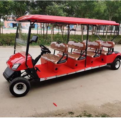 Linksgestuurde elektrische golfwagon met lithiumbatterie 2-10 zitplaatsen