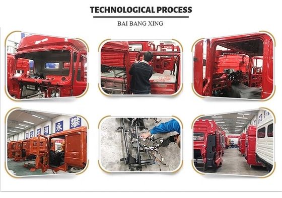 Shacman Truck Spare Parts Truck Cabin F2000 F3000 H3000 X3000 Cabin vervanging