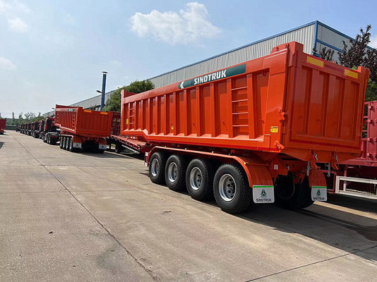 Weichai motor aanpasbare container en platbed tractor dump truck semi-trailer